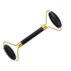 Ansiktsmassage jade 3-i-1 med roller och gua sha