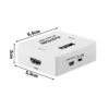 Av adapter rca till hdmi 1080p med ljud
