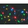 Batteridriven led ljusslinga flerfärgad 10m