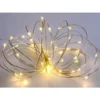 Batteridriven led ljusslinga varm vit 10m