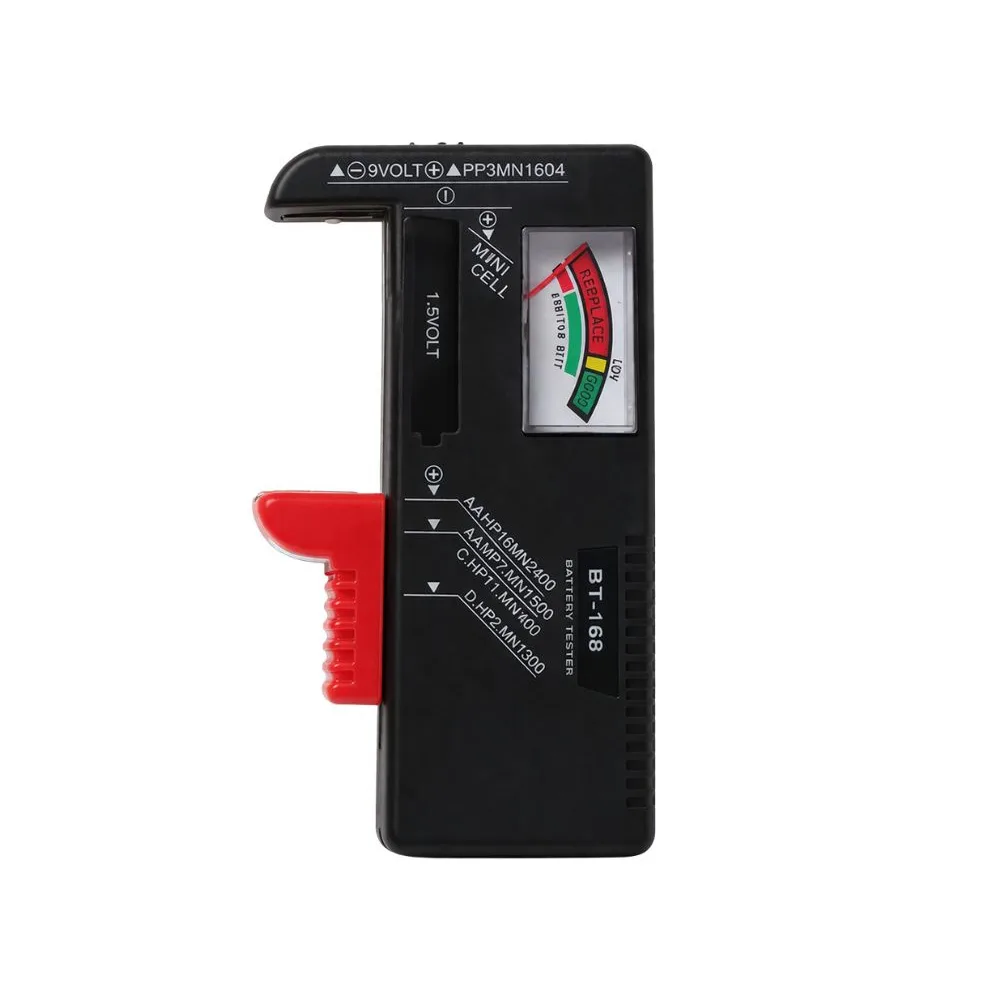 Batteritestare analog för aa, aaa, c, d och 9v - bild 6