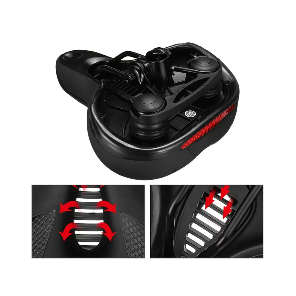 Cykelsadel komfort – mjuk sportsadel med fjädring & reflex - bild 7