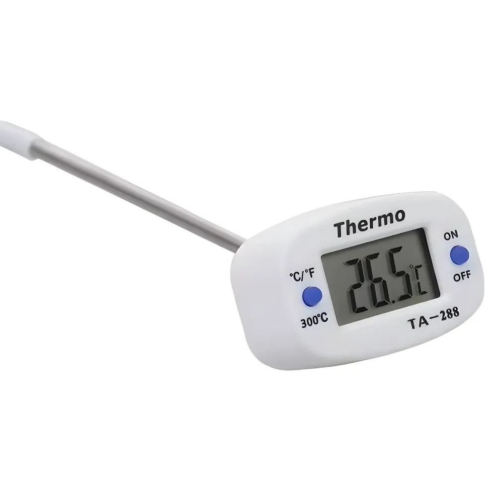 Digital stektermometer med lcd – kökstermometer för kött & grill upp till 300°c - bild 2
