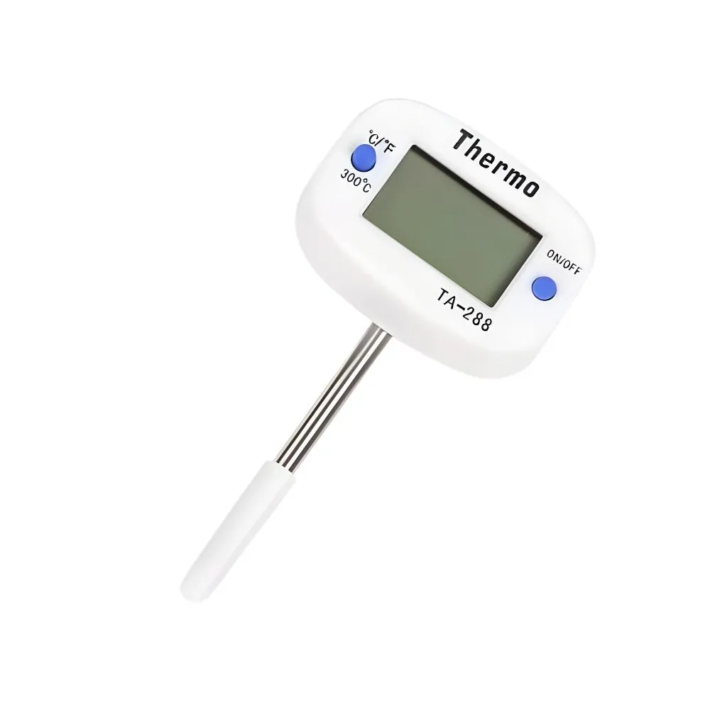 Digital stektermometer med lcd – kökstermometer för kött & grill upp till 300°c - bild 5