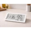 Digital termometer & hygrometer med klocka – temperatur & luftfuktighet för hem & kontor