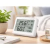 Digital väderstation med hygrometer & sensor – termometer inne/ute med lcd & larmfunktion