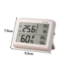 Digital väderstation med hygrometer & sensor – termometer inne/ute med lcd & larmfunktion