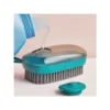 Diskborste med dispenser – rengöringsborste för disk, skor & textil