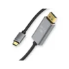 Displayport 1. 4 till usb-c kabel 1,8 m 8k 60hz / 4k 120hz / 2k 240hz