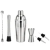 Drinkset 6 delar – cocktailshaker 750 ml med bartillbehör