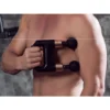 Dubbel massagepistol för rygg och kropp med 8 massagehuvuden uppladdningsbar