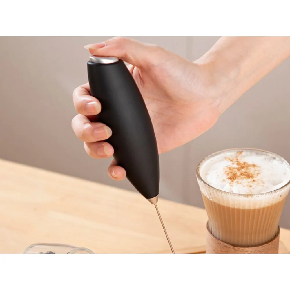 Elektrisk mjölkskummare med stativ - perfekt för kaffe - bild 5