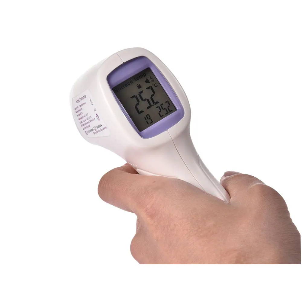 Febertermometer ir beröringsfri 2-i-1 – snabb digital termometer med lcd - bild 2