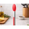 Grilltång 30 cm – rostfritt stål med plastgrepp