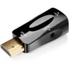 Hdmi till vga adapter med ljud mini jack 1080p