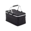 Hopfällbar picknickkorg med kylfunktion – isolerad kylväska 48 cm