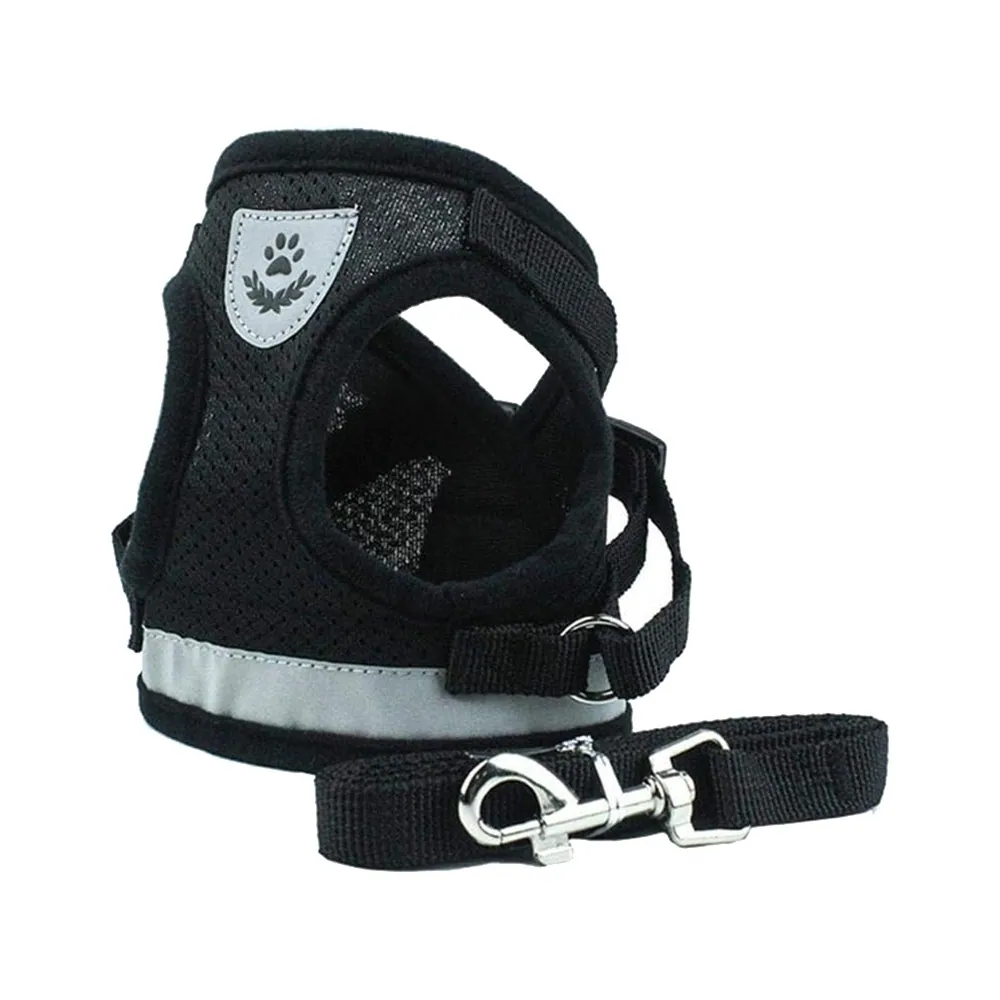 Hundsele mjuk tryckfri med reflex s svart - bild 3
