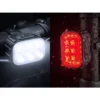 Led cykellampa set fram och bak usb-uppladdningsbart ip65