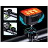 Led cykellampa set fram och bak usb-uppladdningsbart ip65