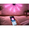 Led fireworks lampa rgb – app & fjärrkontroll självhäftande dekoration