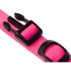 Led-halsband för hund och katt justerbart 36–59 cm rosa