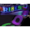Led panel 60x12cm – programmerbar display för bil & skyltfönster med app & fjärrkontroll
