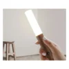 Led vägglampa med magnetisk vägghållare, rörelsesensor varmt ljus uppladdningsbar usb-c