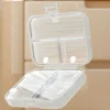 Dosett pillerask förvaringsbox transparent