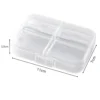 Dosett pillerask förvaringsbox transparent