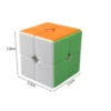 Mini rubiks kub nyckelring 2×2 – speed cube pussel