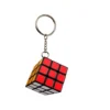 Mini rubiks kub nyckelring 3x3 – litet pussel & fidget leksak 3cm