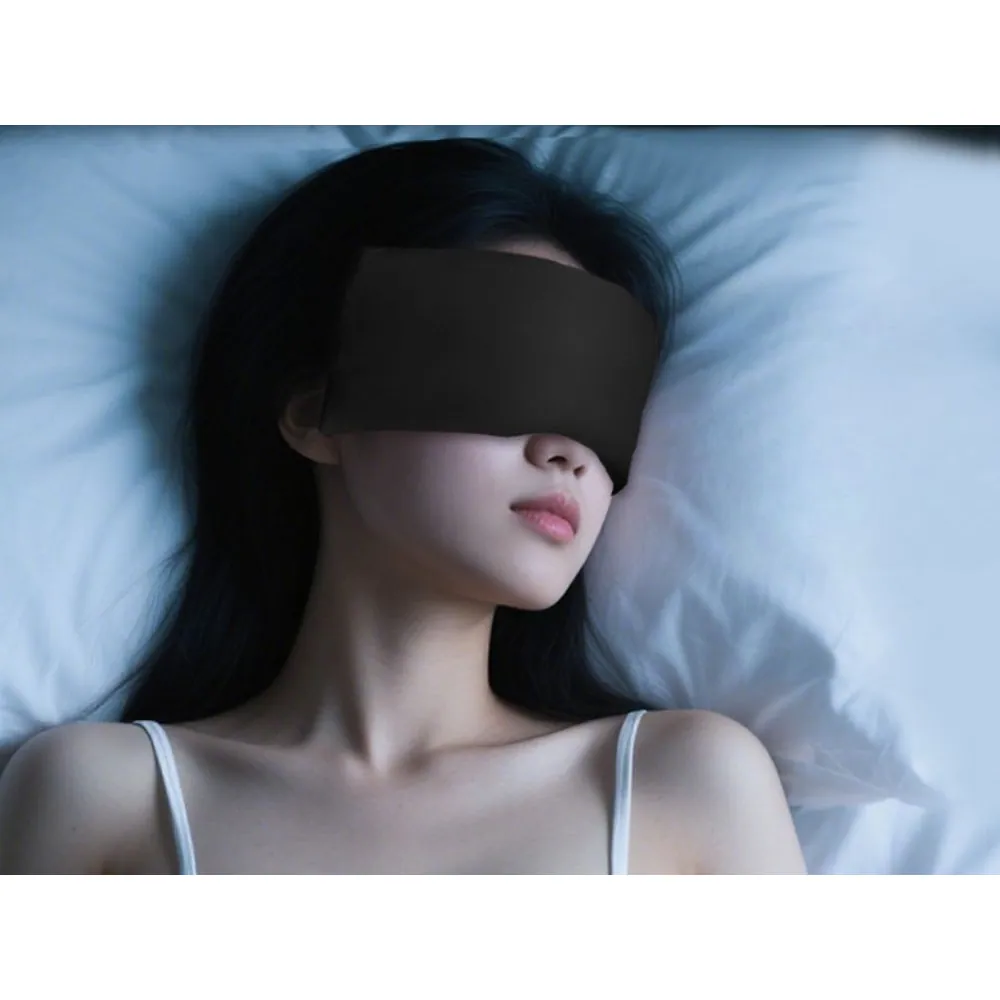 Mjukt sovmask för total mörkläggning och avslappning