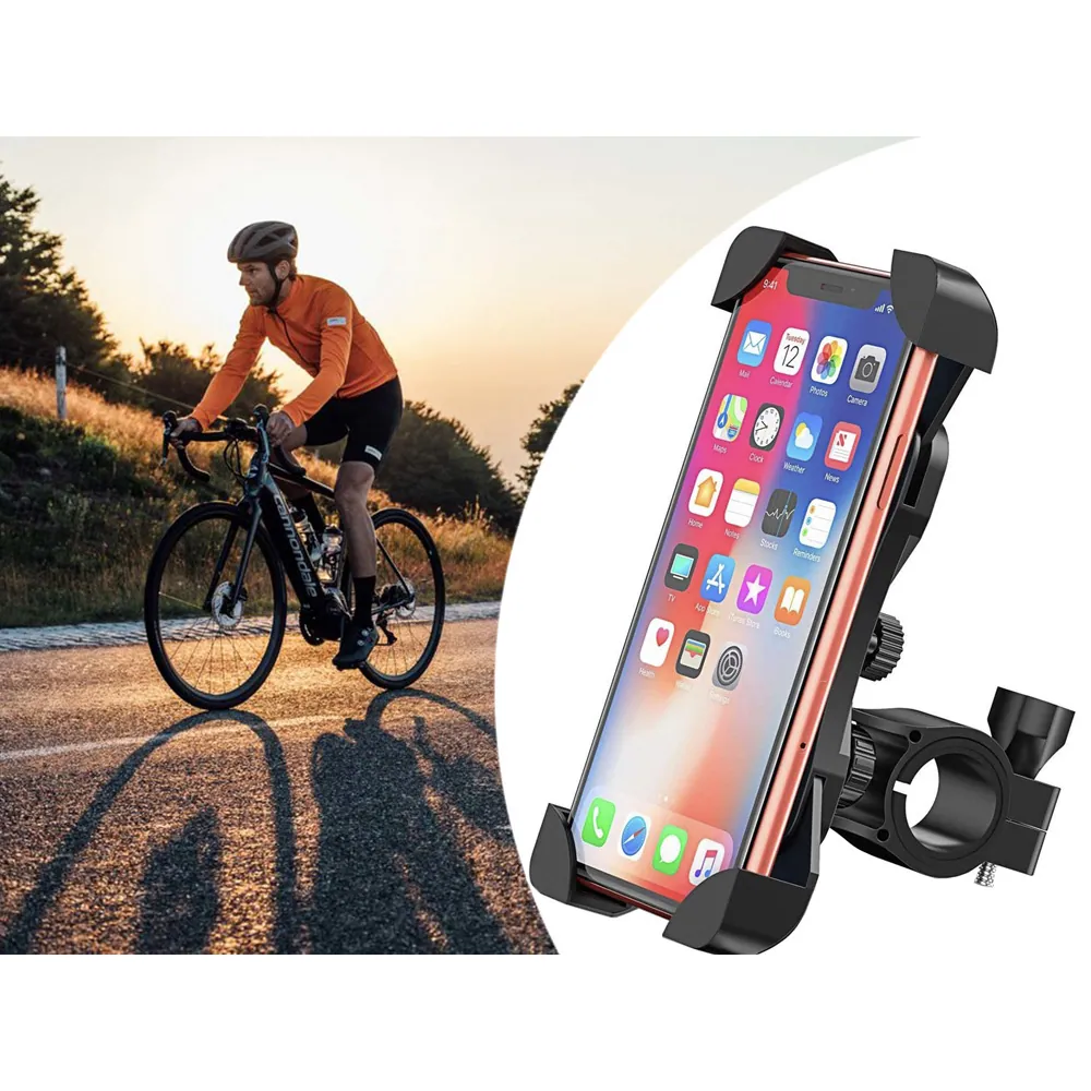 Mobilhållare cykel & mc styrfäste 360° - bild 2