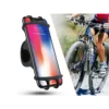 Mobilhållare cykel och sparkcykel – silikon telefonhållare för styre 4–6,5”