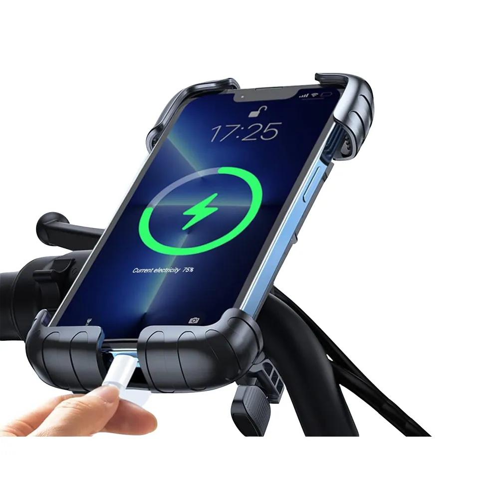 Mobilhållare cykel stötdämpande styrfäste - bild 2