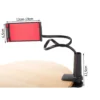 Mobilhållare för bord flexibel mobilarm med klämma svart