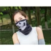 Multifunktionell balaclava & ansiktsscarf med dödskalle-motiv