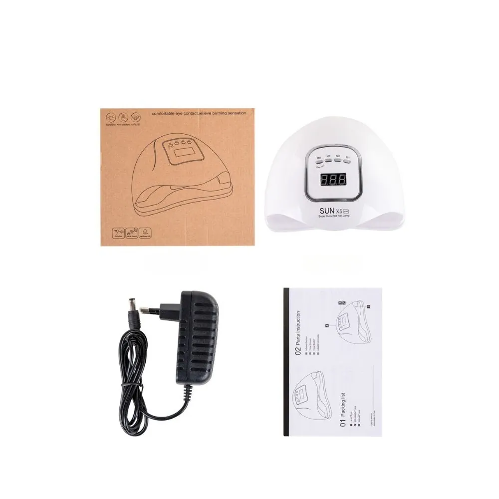 Nagellampa x5 max 150w uv 46 led - bild 6