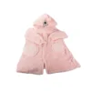 Oversize alien snuggie med luva | mysig filt med ärmar rosa