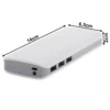 Powerbank 10000mah, 3x usb, ficklampa