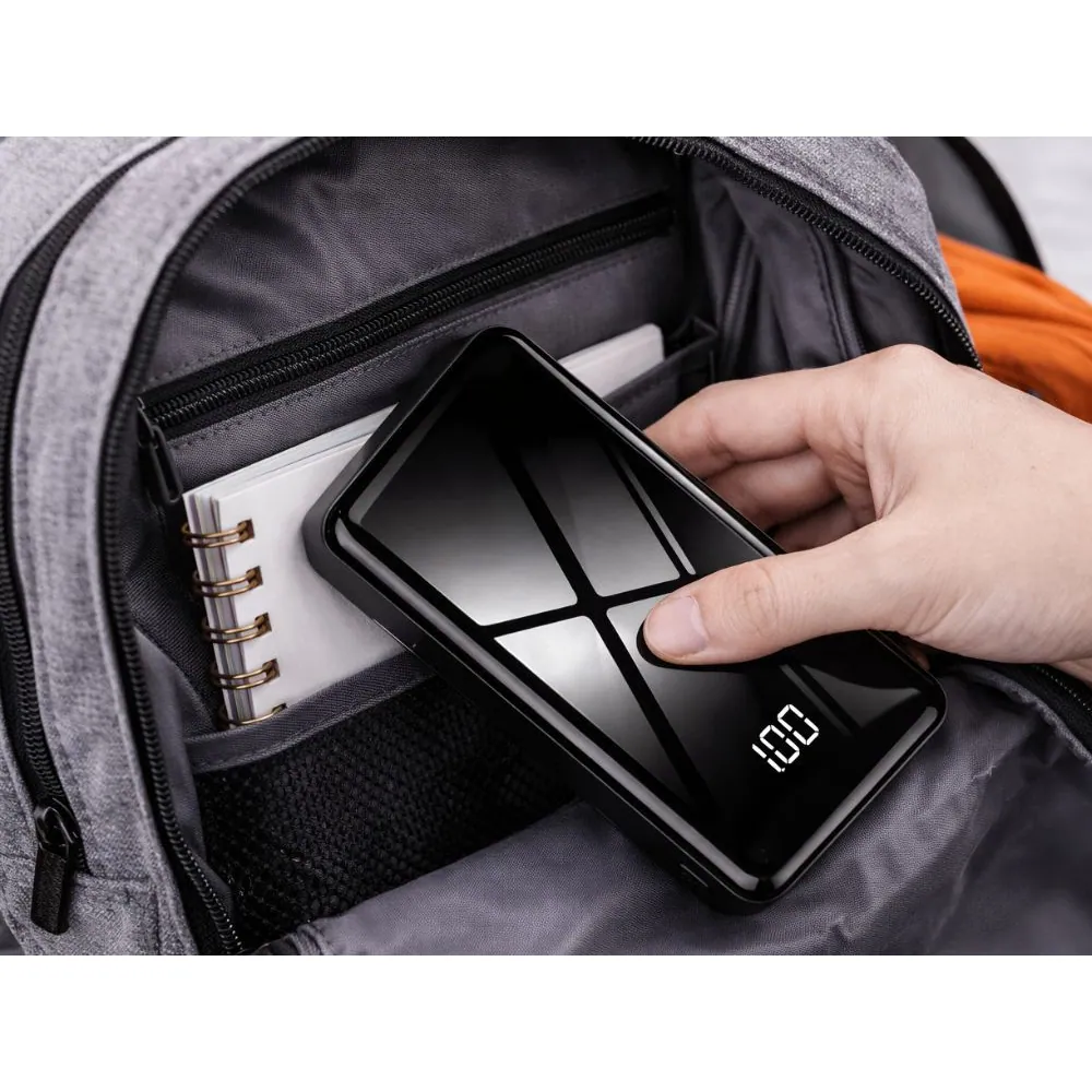 Powerbank 20000 mah – usb-c & usb-a snabbladdare med led-ficklampa - bild 4