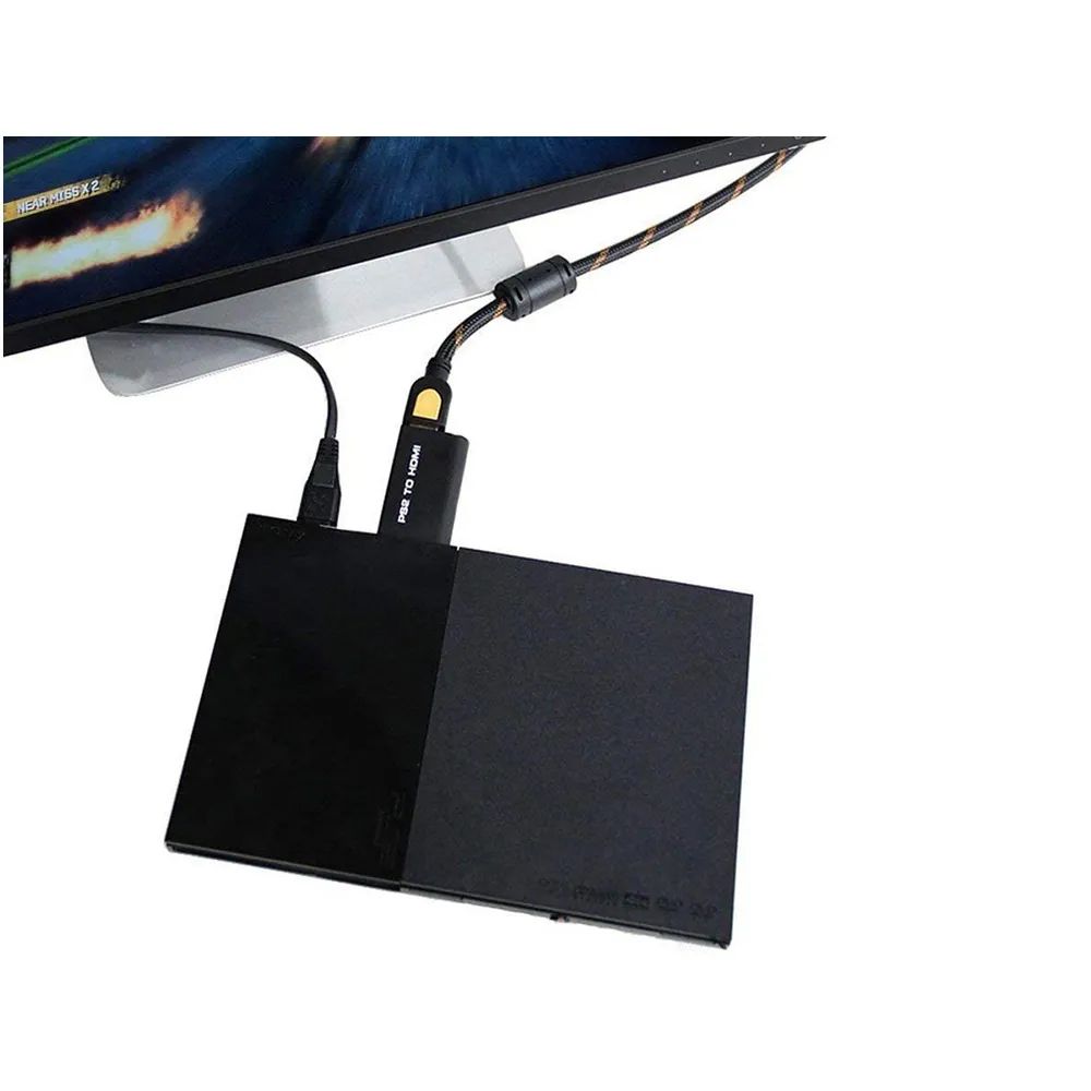 Ps2 till hdmi adapter – audio & video converter för playstation 2 - bild 8