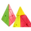 Pyraminx speed cube – pyramid pussel 3d logiskt hjärnspel