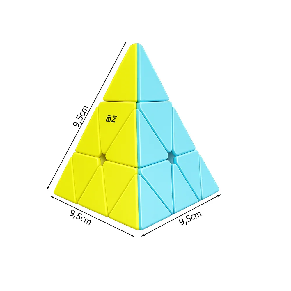 Pyraminx speed cube – pyramid pussel 3d logiskt hjärnspel - bild 6
