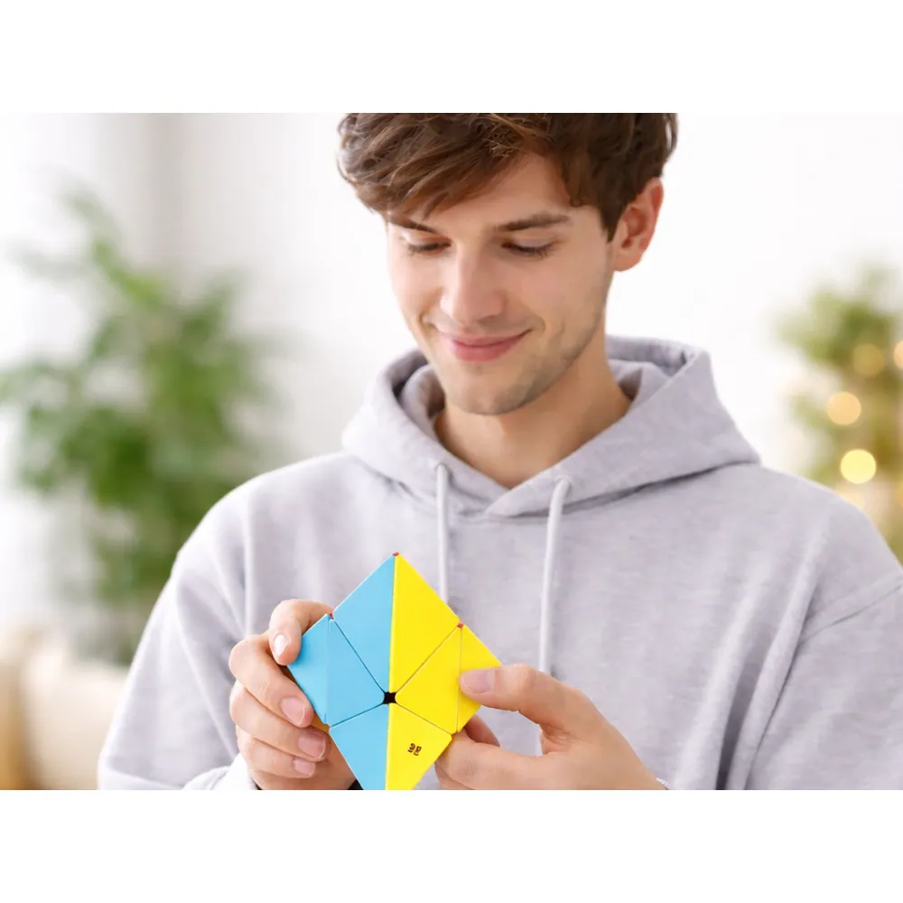 Pyraminx speed cube – pyramid pussel 3d logiskt hjärnspel - bild 8