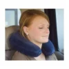 Resekudde memory foam – nackkudde för bil, flyg & resor – svart
