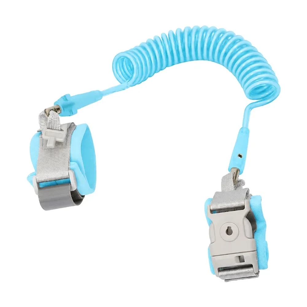Säkerhetssele för barn med handledsband och elastisk lina