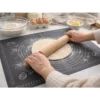 Silikon bakmatta 50×40 cm – non-stick degmatta för bakning