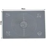 Silikon bakmatta 50×40 cm – non-stick degmatta för bakning