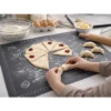Silikon bakmatta 50×40 cm – non-stick degmatta med måttmarkeringar